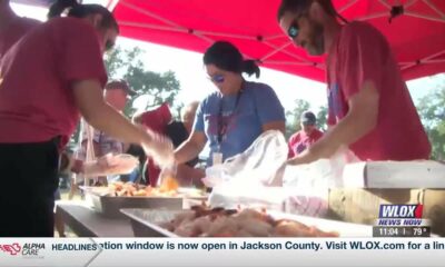 Mississippi Gulf Fresh Seafood provides taste tests at Cruise Central