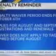 Hinds County tag penalty waiver period ends Friday