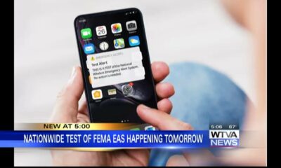 Federal government to test alert system Wednesday afternoon