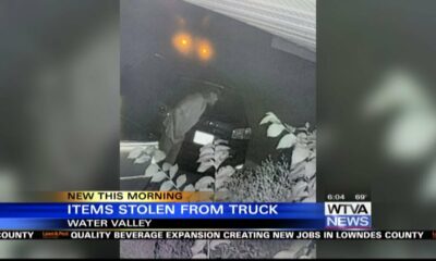 Water Valley police looking for person responsible for stealing from truck bed