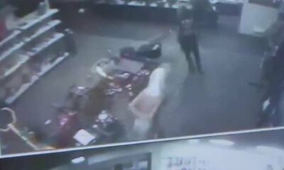 Surveillance footage of Petal pawn shop break-in from Thursday night