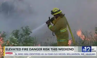 Risk of fire danger in Mississippi elevated this weekend