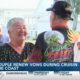 Couple renews vows on 50th anniversary during Cruisin' the Coast