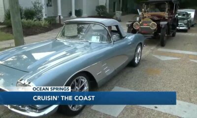 Cruisers line up for the best spot in Ocean Springs