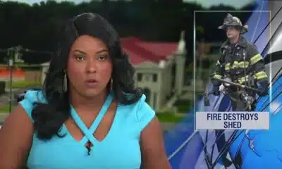 Jones County yard fire claims large shed