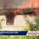 Man escapes house fire