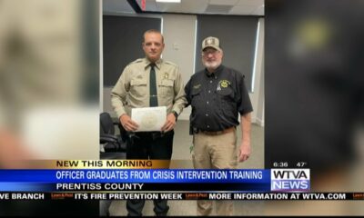 Prentiss County School Resource Officer graduates from Crisis Intervention Training