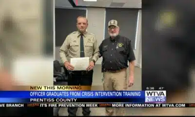 Prentiss County School Resource Officer graduates from Crisis Intervention Training