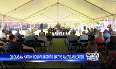 Wreath-laying ceremony held in Tupelo for historic Chickasaw leader