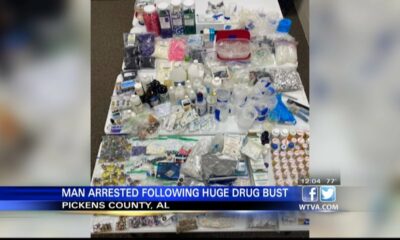 Illinois man arrested in Pickens County after big drug bust