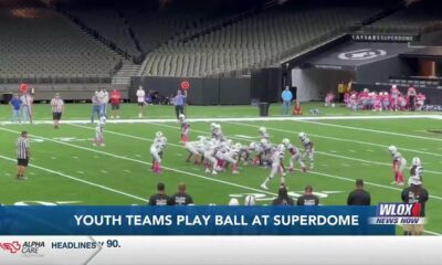 Pass, Stone youth football teams play in the Superdome