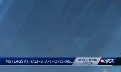 Flags to be flown at half-staff in MS for Israel