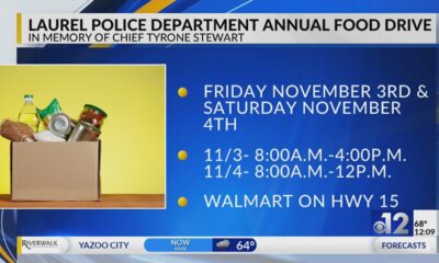 Laurel police to host annual food drive in memory of late chief