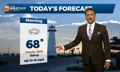 10/12 - The Chief's "Cloudy & Damp" Thursday Morning Forecast