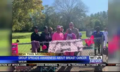 Weir first responders show support for breast cancer survivors