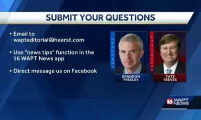 16 WAPT to host debate between Reeves, Presley; Do you have a question for the candidates?