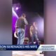 Ag commissioner serenades wife on stage