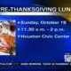 Supervisor holding a free lunch for voters in District 1