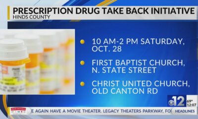 How to drop off old prescriptions in Hinds County