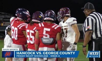George County snaps Hancock's undefeated record with a final score of 28-26