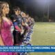 Vancleave kicker spent her Friday night kicking for the Bulldogs and representing her class on