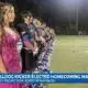 Vancleave kicker spent her Friday night kicking for the Bulldogs and representing her class on