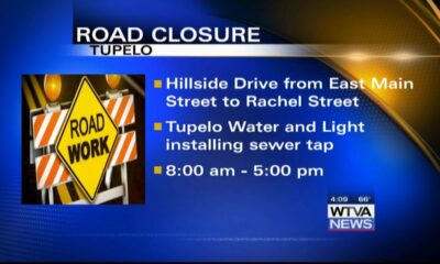 Section of Hillsdale Drive in Tupelo to be closed for utility work