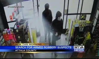 Armed robbery suspects wanted in Attala County