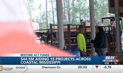 15 Coast projects receiving millions through RESTORE Act