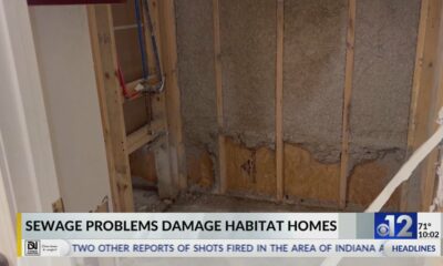 Sewage damages Habitat for Humanity homes in Jackson