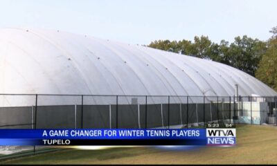 Bubble facility is a game-changer for tennis players during the winter