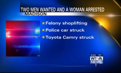 Madison police say two men are wanted and a woman has been arrested for shoplifting and evading a