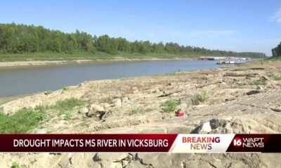Drought taking a toll on Mississippi River in Vicksburg
