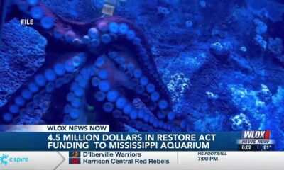 .5 Million dollars in Restore Act funding going to Mississippi Aquarium