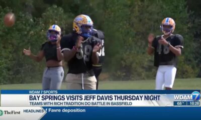 Bay Springs visits Jefferson Davis for non-region rumble