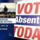 Absentee voting Saturday