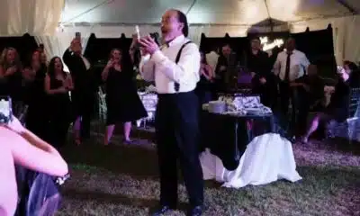 Lee Greenwood sings 'God Bless the USA' at former Miss Mississippi USA's Biloxi wedding