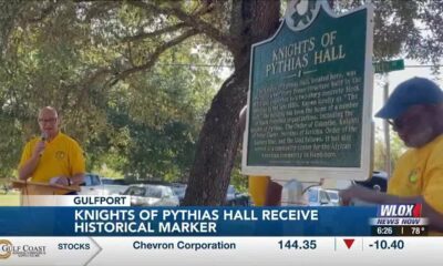 Knights of Pythias Hall receives historical marker in Gulfport