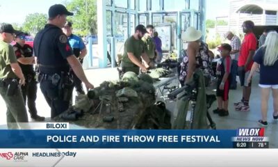 Nearly all units respond to Biloxi police, fire teams' joint fall festival