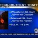 Roads in Joyner closed on Halloween night