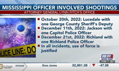 Attorney General’s Office rules 3 Mississippi officer-involved shootings justified