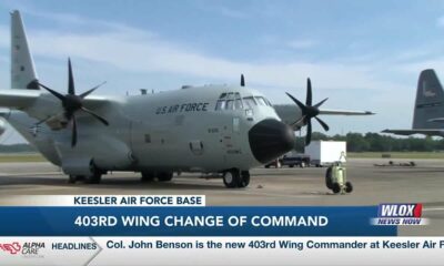 Keesler Air Force Base’s 403rd Wing changes command