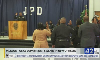 Jackson Police Department swears in new officers