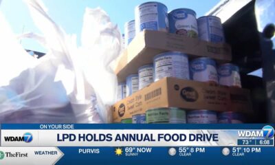 Laurel police in middle of annual food drive