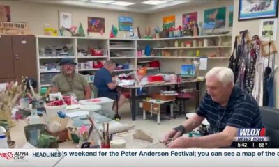 Armed Forces Retirement Home veterans find creative outlets post-service