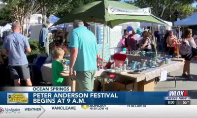 Ocean Springs getting ready for day two of Peter Anderson Festival