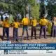 Rope and Bollard Post Fence ceremony held at Sawmill Landing