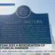 Rolling Fork holds historical marker restoration ceremony