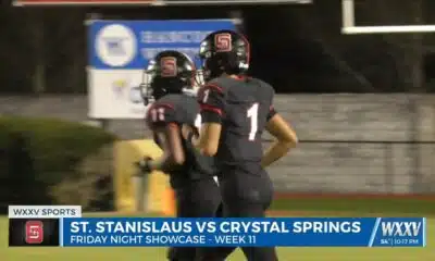 St. Stanislaus wins the first round nail biter over Crystal Springs with a final score of 23-17