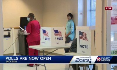 The polls are open in Mississippi